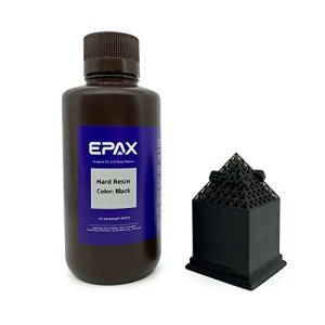 EPAX Black Hard Resin for LCD 3D Printers
