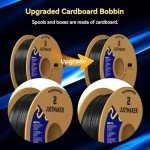 JustMaker ABS Pro 3D Printer Filament - Black