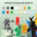 SUNLU Multicolor 3D Printer Resin Kit, 2kg
