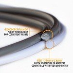 Gizmo Dorks Black Flexible TPU Filament 1.75mm 200g