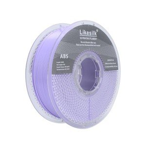 Likesilk 1KG ABS Light Purple 3D Printer Filament