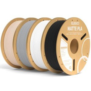 ELEGOO 4KG Matte PLA Filament Bundle - 1.75mm