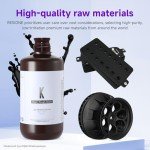 RESIONE Tough 3D Printer Resin - 500g K Black