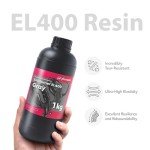 High Elasticity 3D Printer Resin - Gray, 1KG