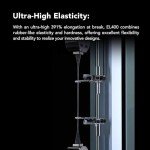 High Elasticity 3D Printer Resin - Gray, 1KG