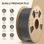 SUNLU Elite 1.75mm PLA Filament - Grey 1kg