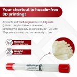 3D Fuel Nozzle Cleaning Filament - 50 Sticks