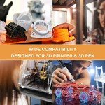 NovaMaker Black PETG 3D Printer Filament 1.75mm