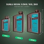 SUNLU Fast Curing Black 3D Printer Resin 1kg