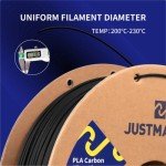Justmaker Carbon Fiber Lite 3D Printer Filament 1kg