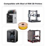 eSUN 1.75mm High Toughness PLA Filament - Yellow