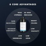 YIDIMU 3D Printer Yellow UV Resin 1000g