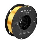 Silk Gold PLA Filament 1.75mm by TINMORRY