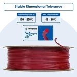 High-Speed PLA Filament 1.75mm - Fire Engine Red