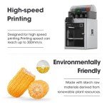 eSUN High-Speed 1.75mm PLA Filament - Fire Engine Red