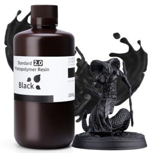 ELEGOO 2.0 Black High Precision 3D Printer Resin