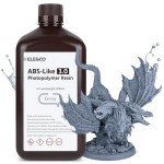 ELEGOO 3D Printing ABS-Like Resin, Grey 2000G