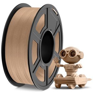 TECBEARS 1.75mm Wood PLA Filament - 1kg Spool