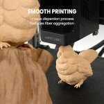TECBEARS 1.75mm Wood PLA Filament - 1kg Spool