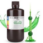 ELEGOO 3D Printer Resin, Clear Green, 1000G