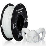 MATTE PETG GF 3D Printing Filament - Frosted White