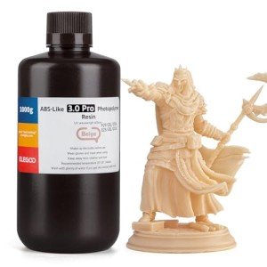 ELEGOO 3D Printing ABS-Like Resin, 1000g Beige
