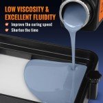 TECBEARS 2KG Dark Grey UV Curing Resin