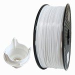 ABS White 3D Printer Filament 1.75mm 1kg