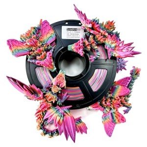 Stronghero3D Candy Silk Rainbow PLA Filament 1.75mm