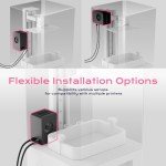 Upgraded Mini Heater for LCD 3D Printers