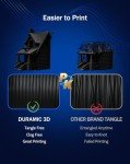 DURAMIC 1kg Black PETG 3D Printer Filament