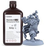 ELEGOO Upgraded 3D Printer Grey UV Resin 2KG
