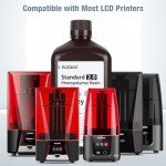 ELEGOO Upgraded 3D Printer Grey UV Resin 2KG