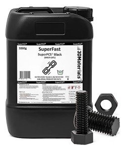 SuperPCS Fast 3D Printer Resin - 5000g Black