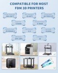 Duramic 3D Matte PLA Filament 1.75mm - 2 Pack