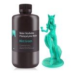 ELEGOO Water Washable 3D Printer Resin - Mint Green