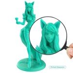 ELEGOO Water Washable 3D Printer Resin - Mint Green