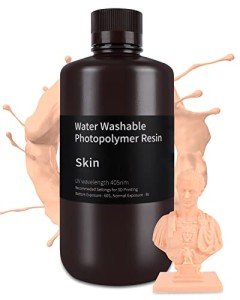 ELEGOO 1kg Beige Water Washable 3D Printer Resin