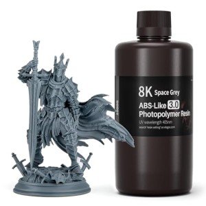 High Toughness 8K ABS-Like 3D Printing Resin