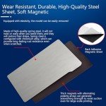 Flexible Spring Steel Build Plate for SLA 3D Printers
