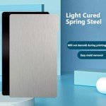 Flexible Spring Steel Build Plate for SLA 3D Printers