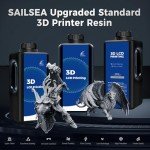 SAILSEA Fast-Curing Dark Grey 3D Printer Resin