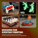 Overture 1.75mm Rainbow PLA Filament 1kg Spool