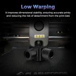Carbon Fiber PLA Filament 1.75mm Volcanic Rock Gray