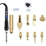 Casnorton 3D Printer Smoothing Tool Kit with Brass Trimming