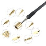 Casnorton 3D Printer Smoothing Tool Kit with Brass Trimming