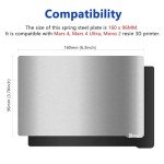 Magnetic Resin Build Plate for 3D Printers