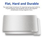 Magnetic Resin Build Plate for 3D Printers
