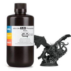 ELEGOO 3D Printer ABS-Like Resin, 1000g Black
