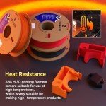 JUSTMAKER Black ABS Matte 3D Printer Filament